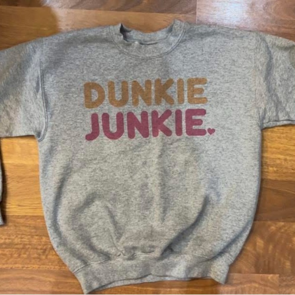 Gildan Youth Gray Dunkie Junkie Sweatshirt